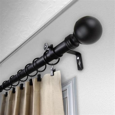 lowes curtain rods